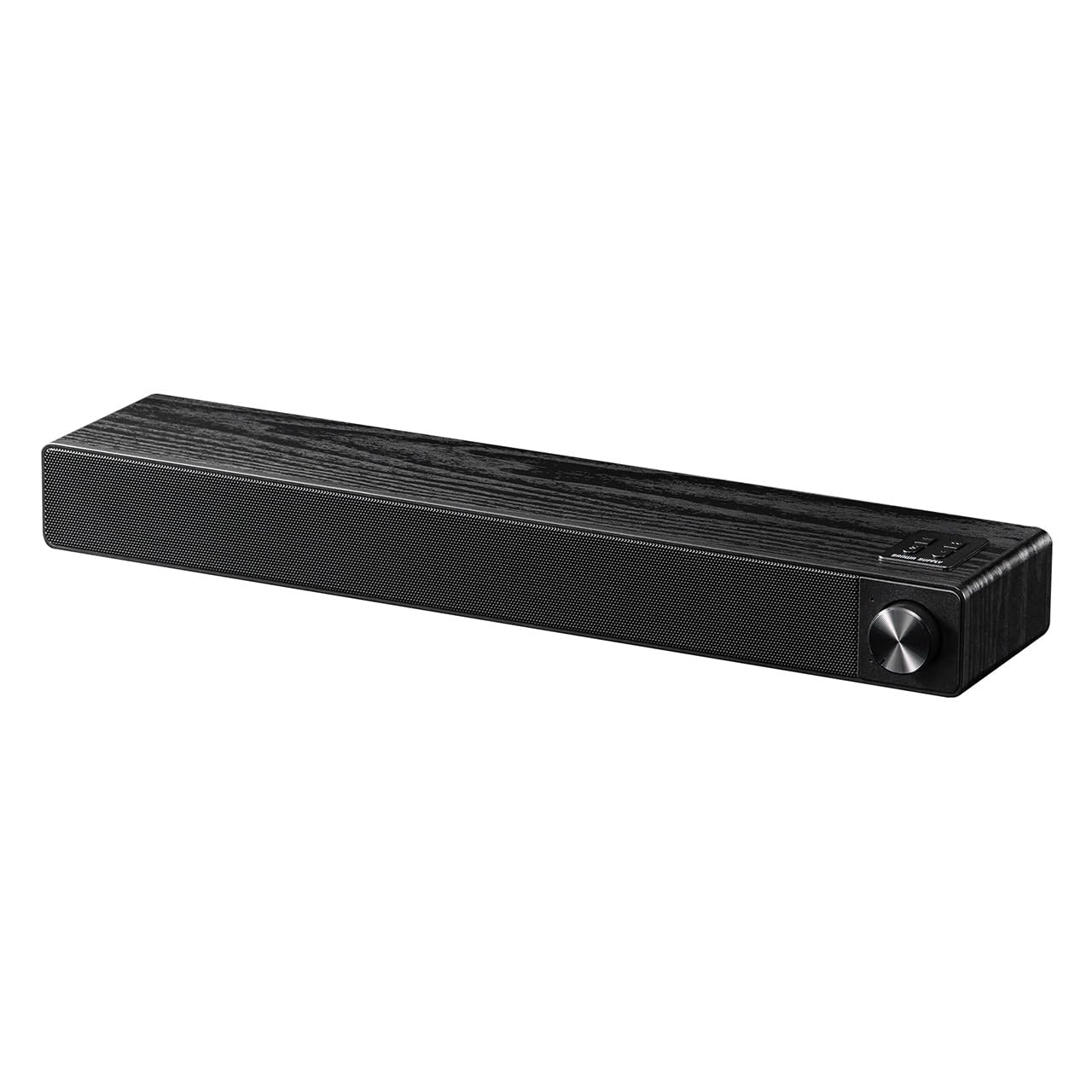 SANWA 木製Bluetoothスピーカー　新品 Amazon.co.jp: サンワダイレクト サウンドバー 木製 幅40cm 20W